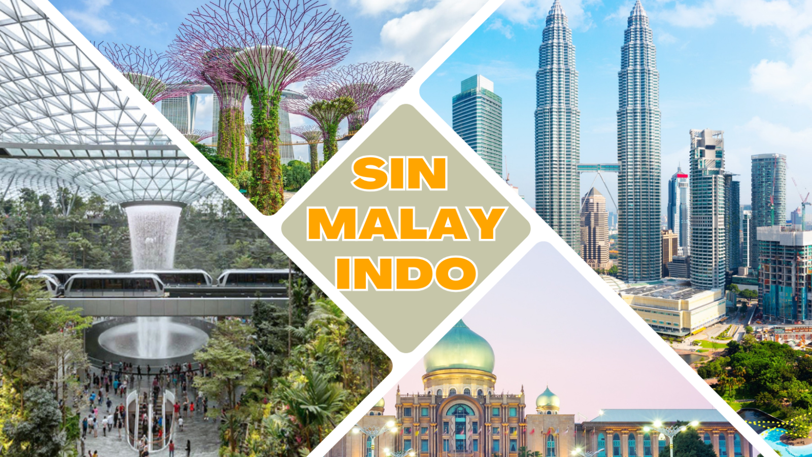 Tour du lịch Singapore - Malaysia - Indonesia